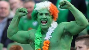 PA-Irish fan happy
