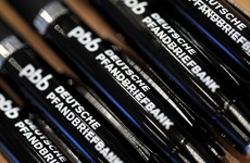 Pens with Deutsche Pfanbriefbank logos