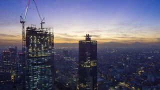 Mexico, BBVA, Bancomer, Mexico City, skyscrape, Paseo Reforma, 575, LatAm