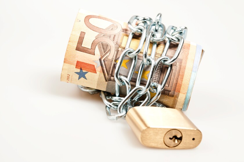Money locked