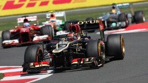 Kimi Raikkonen, Lotus F1 , 2013 F1 British GP, Silverstone.
