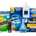 Montage of Procter & Gamble (P&G) products