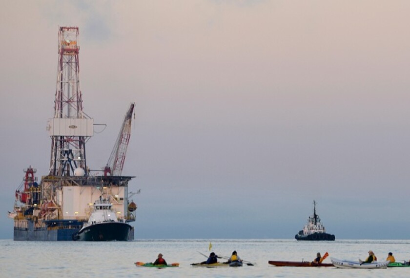 Arctic oil drilling from Alamy 14Oct21 575x375