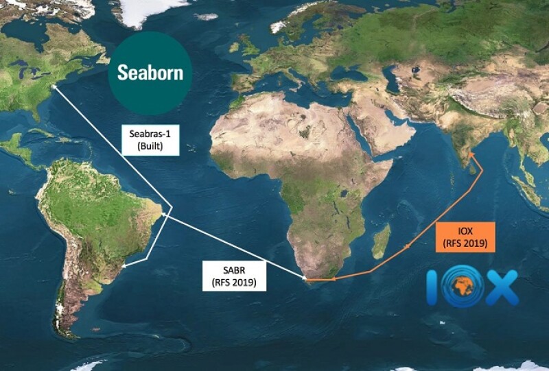 India To South Africa By Road Map Seaborn And Iox Announce New Subsea Route From Usa To India Via Brazil And South  Africa | Capacity Media India To South Africa By Road Map Seaborn And Iox Announce New Subsea Route From Usa To India Via Brazil And South  Africa | Capacity Media