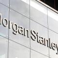 Morgan Stanley company sign