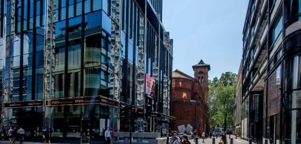 Soho Place, Charing Cross Road, London, UK