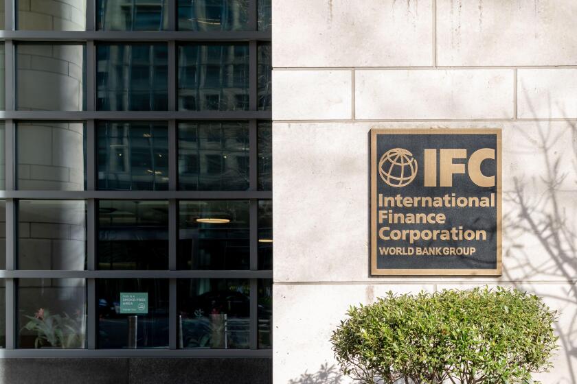 IFC sign in Washington, DC, USA.