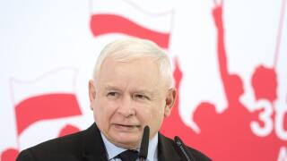 Jaroslaw Kaczynski, Chairman of Law and Justice, in Elblag, Poland. September 4th 2019
© Wojciech Strozyk / Alamy Stock Photo