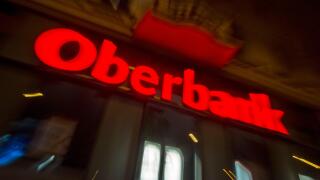 Oberbank AG Czech branch office is seen in Prague, Czech Republic, August 23, 2013. Austrian Oberbank wants continue to expand in the Czech Republic and plans to increase the number of branches in the next two to three years for a total of 25, especially 