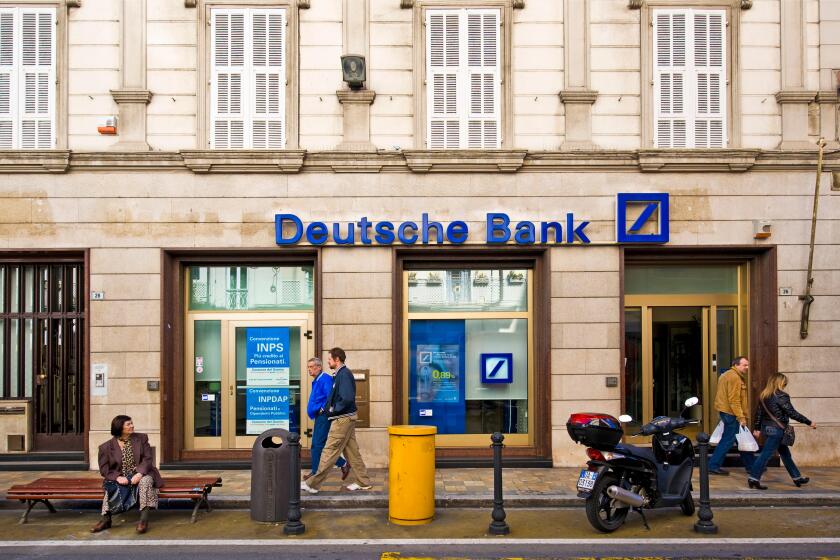 Deutsche bank, Sanremo, Liguria, Italy