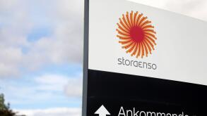 Stora Enso Packaging in Vikingstad, Sweden.
