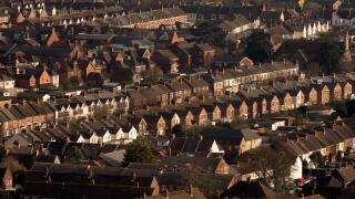 Housing in Folkestone Kent England March 2019
Victorian and later houses in the Cheriton area of Folkestone.