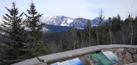 Kootenay Valley viewpoint British Columbia