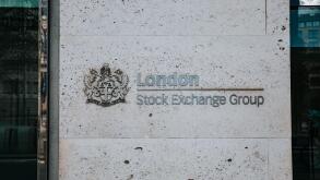 London Stock Exchange Group Sign, London