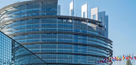 European Parliament / EP at Strasbourg, France