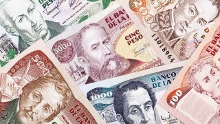 Colombian money, a background