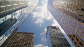 Skyscrapers in downtown Houston, Texas, USA