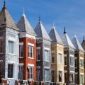 Victorian row houses - Washington, DC USA