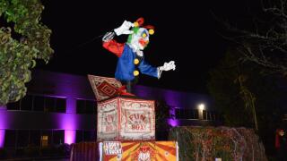 Scarry Jack in the Box Clown