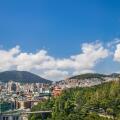 Republic of Korea, Busan, view of Busan City with Busan Tower