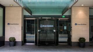 Close Brothers London HQ - UK merchant banking group head office at 10 Crown Place London - Close Brothers Group PLC.