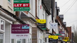 Housing to-let, England, UK