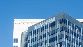 Irvine, CA, USA - July 9, 2022: Hyundai Capital America headquarters in Irvine, CA, USA.