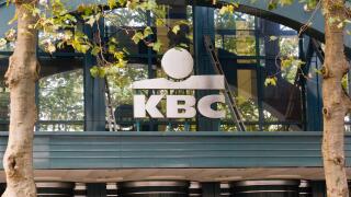 The Belgian bank KBC headquarters in the center of Brussels on October 27, 2008. KBC became on October 27 the latest Belgian bank to get its capital shored up by the Belgian state, which is to pump 3.5 billion euros (4.4 billion USdollars) into the group 