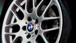 BMW  - Alloy Wheel detail with BMW emblem
