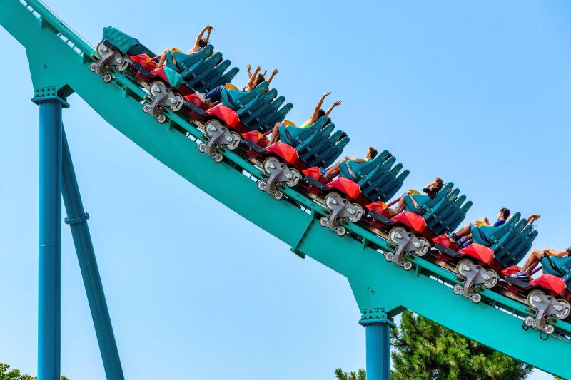 Leviathan Roller Coaster, Canada Wonderland, Vaughan, Ontario, Canada