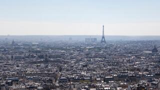 View of the Eiffel Tower from Sacre Coeur