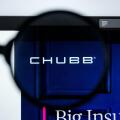 Los Angeles, California, USA - 12 June 2019: Illustrative Editorial of Chubb website homepage. Chubb logo visible on display screen