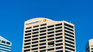 Sydney, Australia - March 26, 2016: Commonwealth bank of Australia building in Sydney CBD