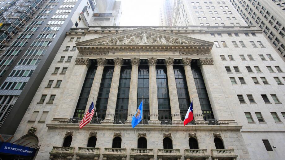 New York City, New York, United States of America - Stock Exchange, Wall Street, Boerse, Manhattan, USA. 
New York City, New York, Vereinigte Staaten 