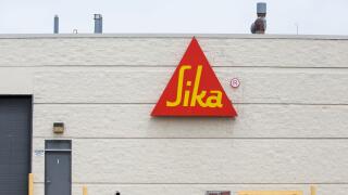 A logo sign outside of a facility occupied by the Sika Corporation in Madison Heights, Michigan on July 17, 2016.