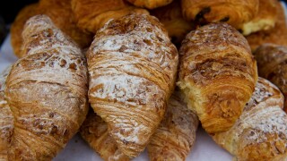 Almond croissants