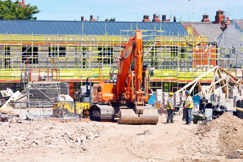 Social housing development being created on site in Leyton,Blackpool