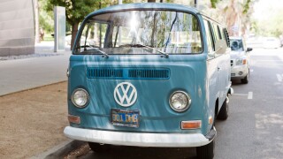 Vintage Volkswagen Kombi- California USA