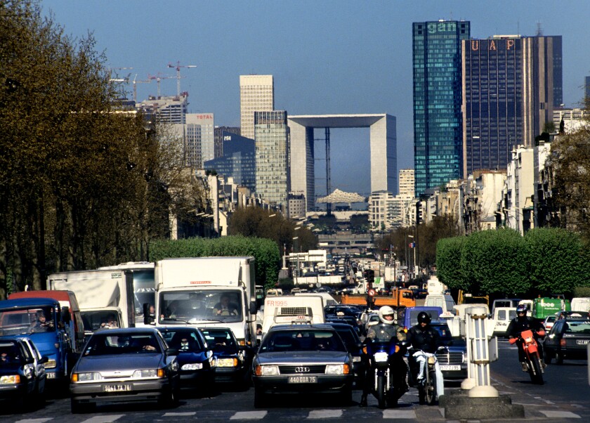 Paris La Defense The Great La Grande Arche France
