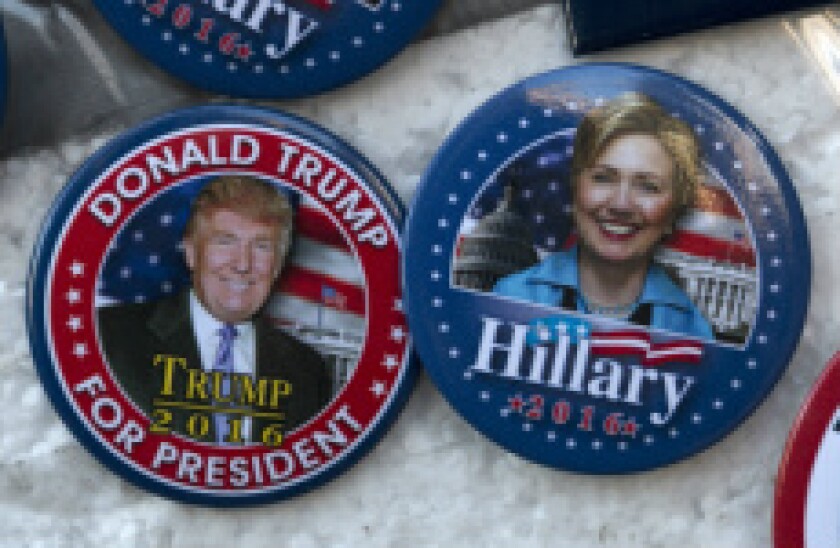 Clinton Trump Badges PA 230x150