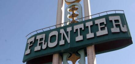 May 26, 2007 - Hollywood, California, U.S. - K53294EG.THE FRONTIER HOTEL, WHICH IS TO BE IMPLODED TO MAKE WAY FOR A MEGA RESORTS HOTEL AND CASINO.LAS VEGAS, NV 05-24-2007.  -   2007.(Credit Image: A© Ed Geller/Globe Photos/ZUMAPRESS.com)