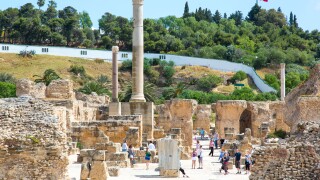 Ruins of Carthage, Tunis, Tunisia