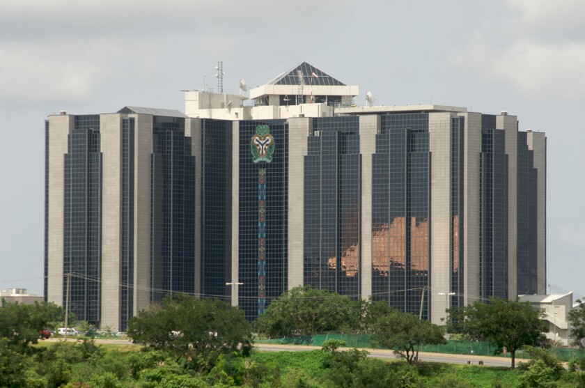 Nigerian Central Bank, Abuja, Nigeria. Image shot 2007. Exact date unknown.