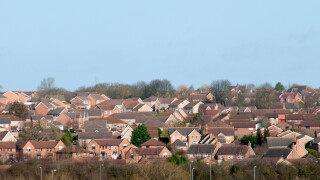 Houses on Dense Housing Estate