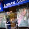 Ixelles, Belgium. 29th May, 2024. Illustration picture shows an office of the AXA bank in Brussels, Monday 27 May 2024. AXA and Crelan decided to merge together into Crelan in june. BELGA PHOTO LAURIE DIEFFEMBACQ Credit: Belga News Agency/Alamy Live News
