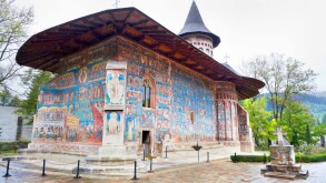 Voronet Monastery, Bucovina, Romania