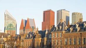 Holland-The skyline of The Hague