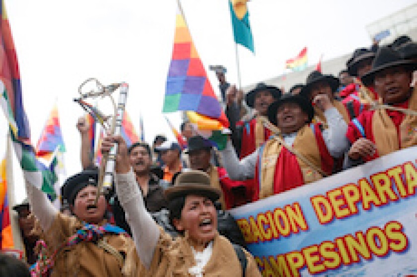 Bolivia, protest, Evo Morales, Jeanine Anez, coup, social unrest, elections, lAtAm