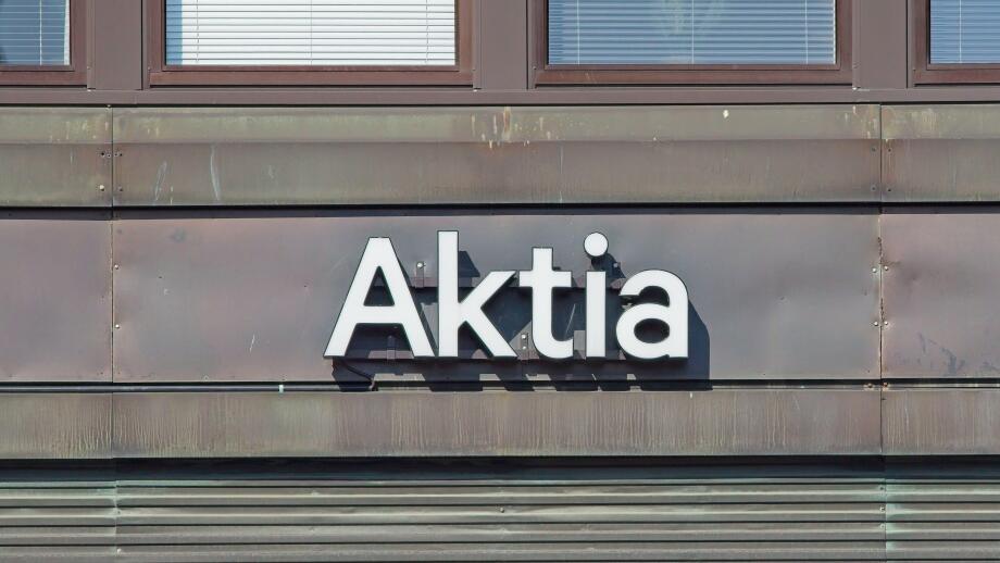 Helsinki, Finland ? September 9. 2024: Aktia logo sign. Aktia is a finnish asset manager, bank and life insurer.