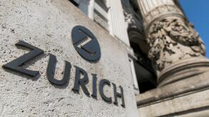 A logo sign outside of a facility occupied by the Zurich Insurance Group in Vienna, Austria, on September 6, 2018.